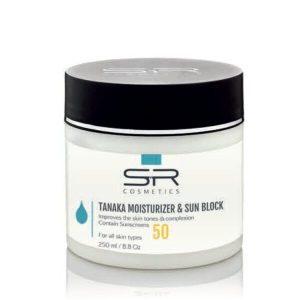 קרם לחות הטנאקה  חסם שמש חזק מקדם הגנה SPF50  כמות:250 מל'  SPF - 50