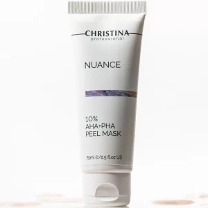מסכת פילינג מכילה 10% חומצות ניואנס Nuance 10% AHA+PHA Peel Mask