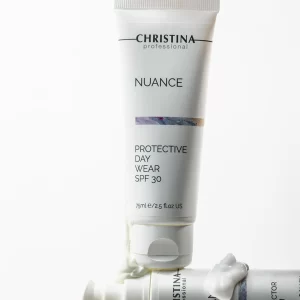 קרם לחות ליום מאזן ומגן SPF 30 ניואנס Nuance Protective Day Wear SPF30